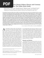 Assosiation Kidney Disease and Coronary Calcification