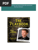 The Playbook Suit up Score chicks Be awesome Barney Stinson 2024 scribd download