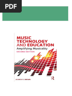 Music Technology and Education Amplifying Musicality 2nd Edition Brown all chapter instant download