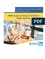 MSME Access to Finance the Role of Digital Payments_160622