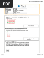 XAT 2019 Official Answer Key with Candidate Response