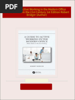 Where can buy A Guide to Active Working in the Modern Office Homo Sedens in the 21st Century 1st Edition Robert Bridger (Author) ebook with cheap price