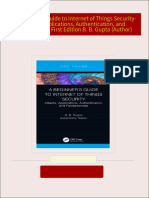 Download ebooks file A Beginner’s Guide to Internet of Things Security-Attacks, Applications, Authentication, and Fundamentals First Edition B. B. Gupta (Author) all chapters