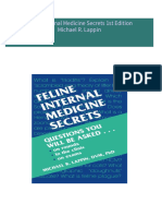 Download full Feline Internal Medicine Secrets 1st Edition Michael R. Lappin ebook all chapters