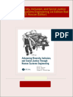 Download Advancing Diversity, Inclusion, and Social Justice Through Human Systems Engineering 1st Edition Rod D. Roscoe (Editor) ebook All Chapters PDF