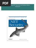 Download Programming NET Security 1st Edition Adam Freeman ebook All Chapters PDF