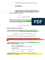 Aldehydes and Ketones