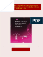 Immediate download Problem Solving in Data Structures Algorithms Using C Programming Interview Guide 1st Edition Hemant Jain ebooks 2024