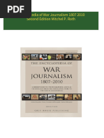 [FREE PDF sample] Encyclopedia of War Journalism 1807 2010 Second Edition Mitchel P. Roth ebooks