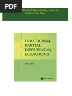 Download ebooks file Fractional Partial Differential Equations 1st Edition Yong Zhou all chapters