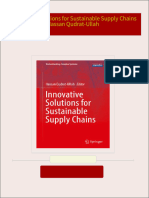 PDF Innovative Solutions for Sustainable Supply Chains Hassan Qudrat-Ullah download