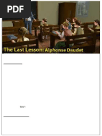 The Last Lesson