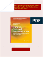 Download ebooks file Islamism, Crisis and Democratization: Implications of the World Values Survey for the Muslim World Hussein Solomon all chapters