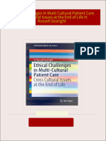 Ethical Challenges in Multi Cultural Patient Care Cross Cultural Issues at the End of Life H. Russell Searight all chapter instant download