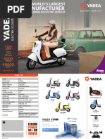 Yadea M6 Leaflet