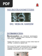 Biochemistry of neurotransmitters 