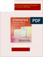 [Ebooks PDF] download Statistics Using Stata An Integrative Approach Sharon Lawner Weinberg full chapters