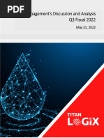 Titan Mda q3 f2022