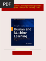 Get Human and Machine Learning Visible Explainable Trustworthy and Transparent Jianlong Zhou free all chapters