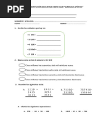 EXAMEN DE MATEMATICA 7-12