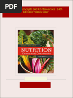 Full Download Nutrition Concepts and Controversies : 14th Edition Frances Sizer PDF DOCX