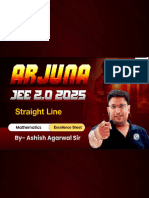 Straight Lines Excellence Sheet Arjuna JEE 2.0 202567616d59c784449730e0bcfc