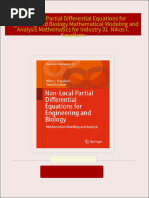 Non Local Partial Differential Equations for Engineering and Biology Mathematical Modeling and Analysis Mathematics for Industry 31  Nikos I. Kavallaris download pdf