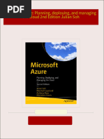 [Ebooks PDF] download Microsoft Azure: Planning, deploying, and managing the Cloud 2nd Edition Julian Soh full chapters