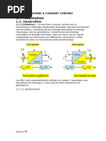 LA MACHINE À COURANT CONTINU   SUPPORT DE COURS 2