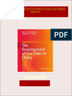 Download The Development of Eco Cities in China 1st Edition Juke Liu ebook All Chapters PDF