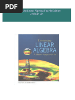 Get Solutions to Linear Algebra Fourth Edition Jephian Lin PDF ebook with Full Chapters Now