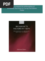 Instant Access to Reason s nearest kin philosophies of arithmetic from Kant to Carnap 2nd Edition Potter ebook Full Chapters