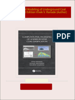 Download ebooks file Computational Modeling of Underground Coal Gasification 1st Edition Vivek V. Ranade (Author) all chapters