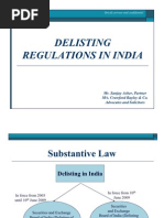 SEBI Delisting Regulations