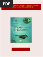 [Ebooks PDF] download Ecotoxicology of Nanoparticles in Aquatic Systems 1st Edition Julian Blasco (Editor) full chapters