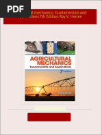 Download Complete Agricultural mechanics : fundamentals and applications 7th Edition Ray V. Herren PDF for All Chapters