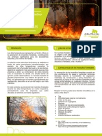 Recomendaciones incendios forestales