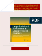 Large Scale Land Investments in Least Developed Countries Legal Conflicts Between Investment and Human Rights Protection 1st Edition Luis Tomás Montilla Fernández (Auth.) 2024 scribd download