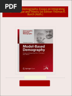 Instant download Model-Based Demography: Essays on Integrating Data, Technique and Theory 1st Edition Thomas K. Burch (Auth.) pdf all chapter