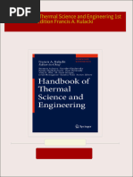 Buy ebook Handbook of Thermal Science and Engineering 1st Edition Francis A. Kulacki cheap price