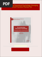 Full Download Re-envisioning Theoretical Psychology: Diverging Ideas and Practices Thomas Teo PDF DOCX