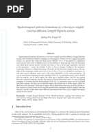 Spatiotemporal pattern formations in a two-layer coupled reaction-diffusion Lengyel-Epstein system