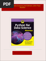 Get Python for Data Science 2nd Edition John Paul Mueller free all chapters