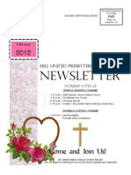 Newsletter Feb 2012