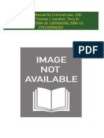 Complete Answer Guide for Solution Manual for Criminal Law, 13th Edition, Thomas J. Gardner, Terry M. Anderson, ISBN-10: 1305966368, ISBN-13: 9781305966369