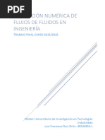 Trabajo final - Simulacion numerica de flujos de fluidos