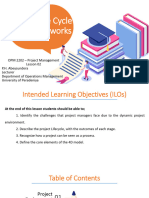 Lesson 02 - Project Life Cycle and Frameworks