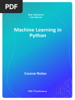 Machine Learning in Python