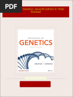 Principles of Genetics, Seventh Edition D. Peter Snustad All Chapters Instant Download