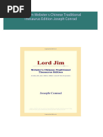 Instant Access to Lord Jim Webster s Chinese Traditional Thesaurus Edition Joseph Conrad ebook Full Chapters